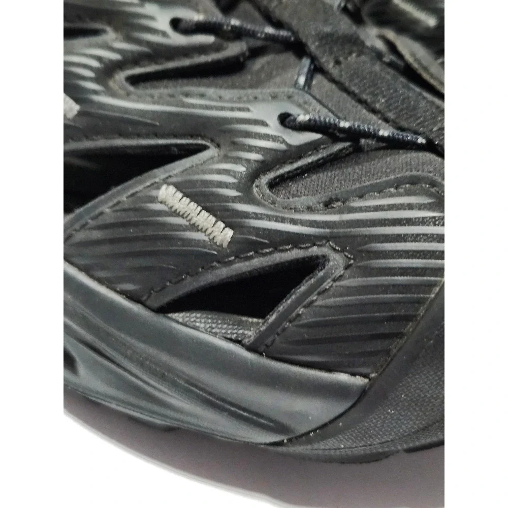 Hoka One One Hopara 2 Mens Black Hiking Sandals Mountain Shoes 1106534-BBLC 10.5